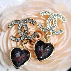 Stainless steel gold-plated earrings